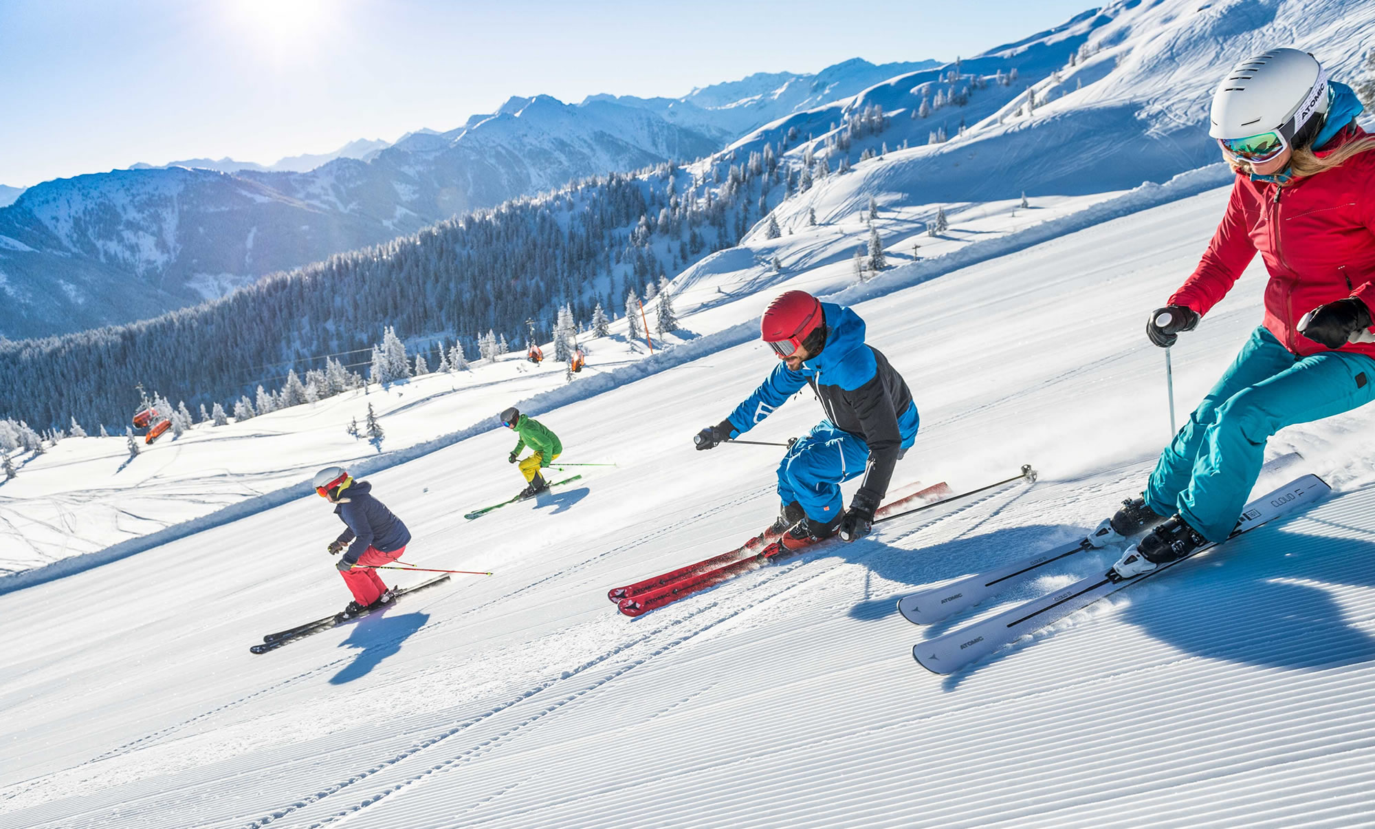 Skifahren in Flachau © Flachau Tourismus
